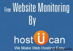 Free Website Monitoring by HostUCan