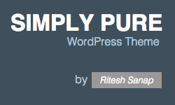 Simply Pure – WordPress Theme