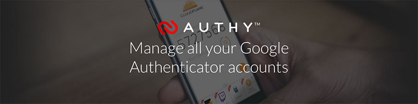 Authy to Manage all your Google Authenticator accounts